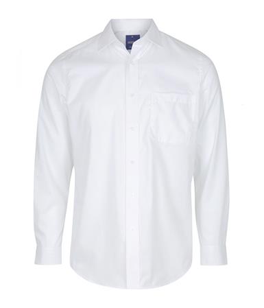 Enlarge  Gloweave Mens 1069L HERRINGBONE STRIPE - WHITE 1069L WHITE