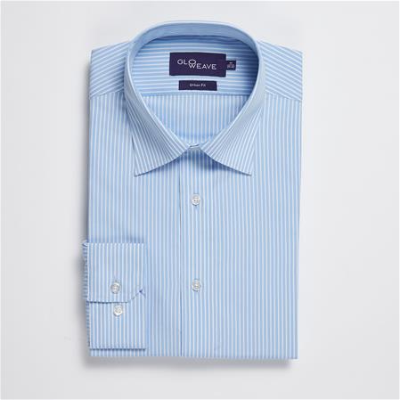 Gloweave 1376L BENGAL STRIPE - BLUE 1376L colour: BLUE
