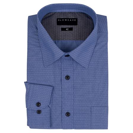 Enlarge  Gloweave Mens 1952L DOT DOBBY - BLUE 1952L BLUE