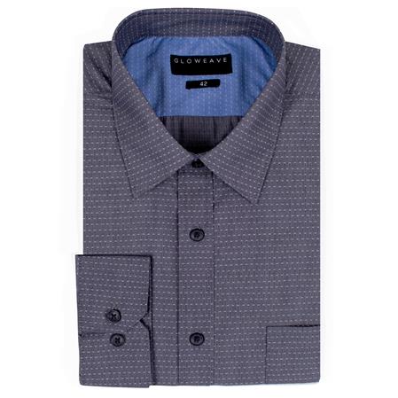 Gloweave 1952L DOT DOBBY - CHARCOAL  1952L colour: CHARCOAL