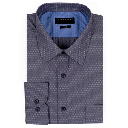 Enlarge  Gloweave Mens 1952L DOT DOBBY - CHARCOAL  1952L CHARCOAL