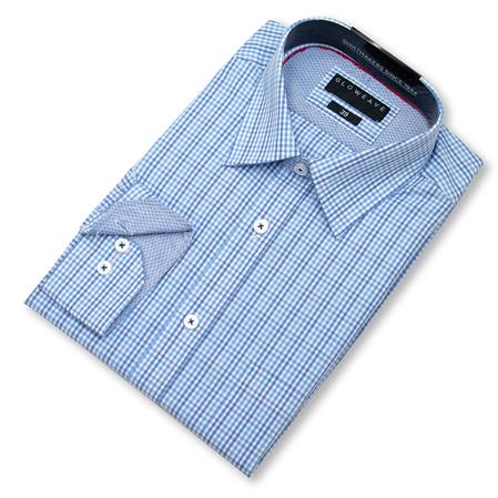 Gloweave 2027L COMBO CHECK - BLUE 2027L colour: BLUE