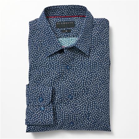 Enlarge  Gloweave Mens ESSEX PRINT 2049L NAVY